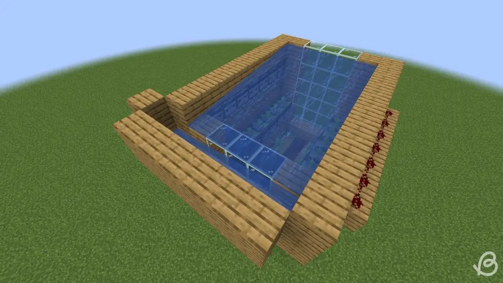 Kelp Farm in Minecraft
