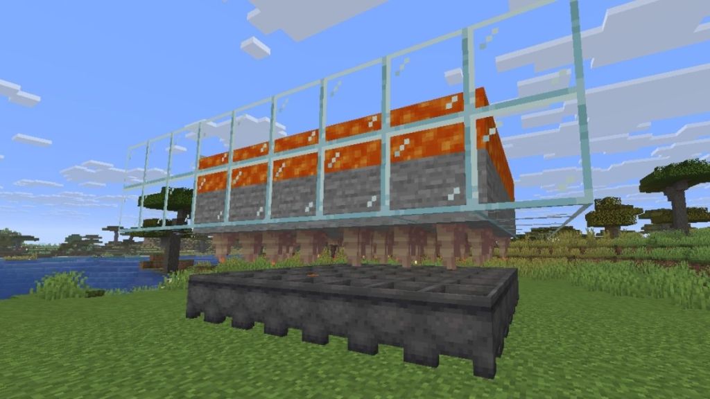 Lava Farm in Minecraft