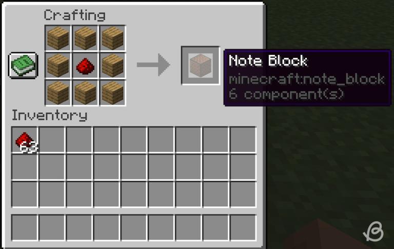 Redstone Note Block Recipe Redstone Components in Minecraft: A Complete Guide (2024) | Beebom