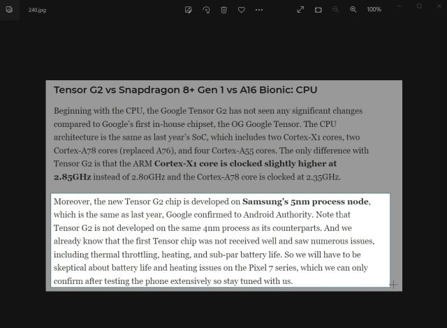 Grab Text From Images on Windows 11 Using PowerToys (2022)