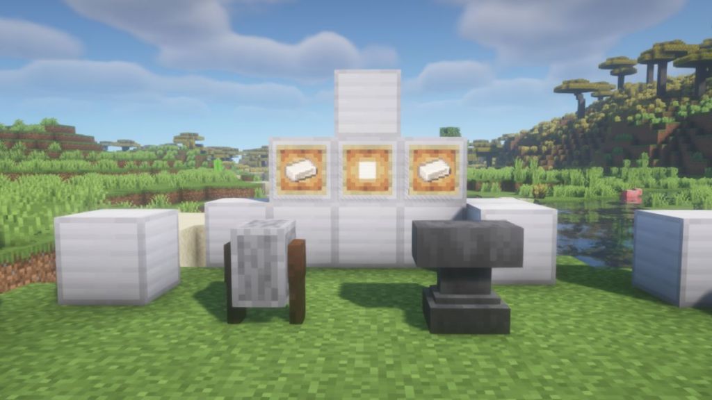 Grindstone vs Anvil in Minecraft