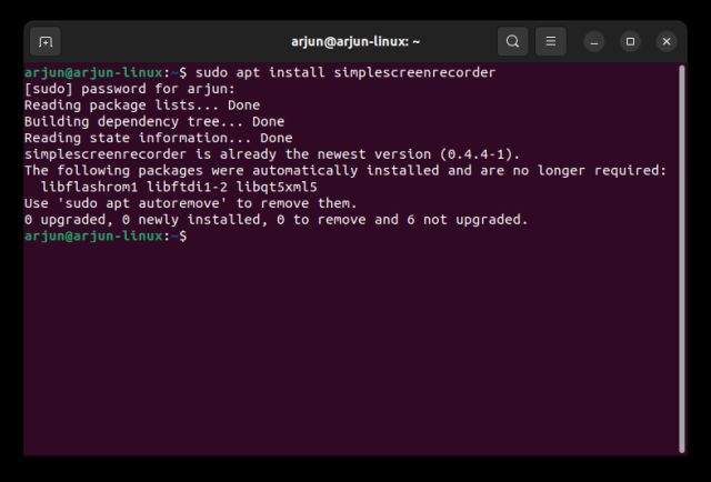 Screen Recording in Ubuntu With SimpleScreenRecorder