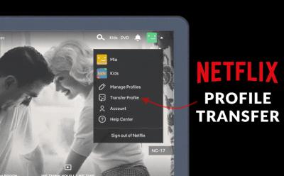 how to transfer netflix profile