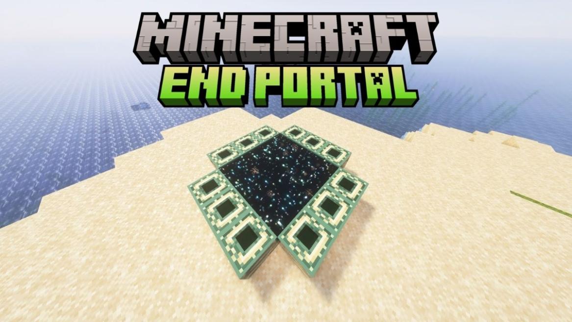 How to make and activate an end portal in Minecraft