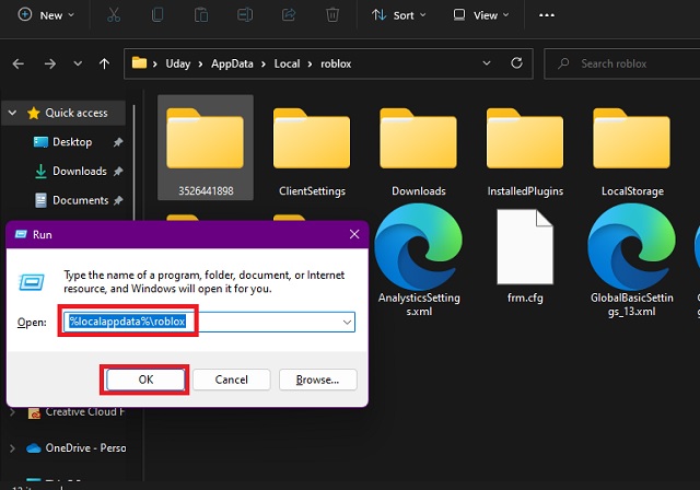 Launch Roblox directory - How to Fix Roblox Not Updating on Windows