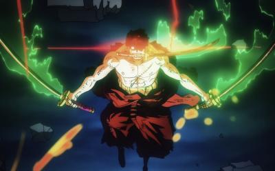 zoro with his swords