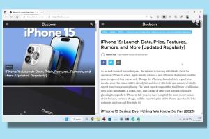 How to Enable and Use Split Screen in Microsoft Edge