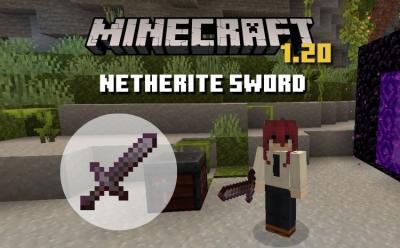 How to Make Netherite Sword in Minecraft