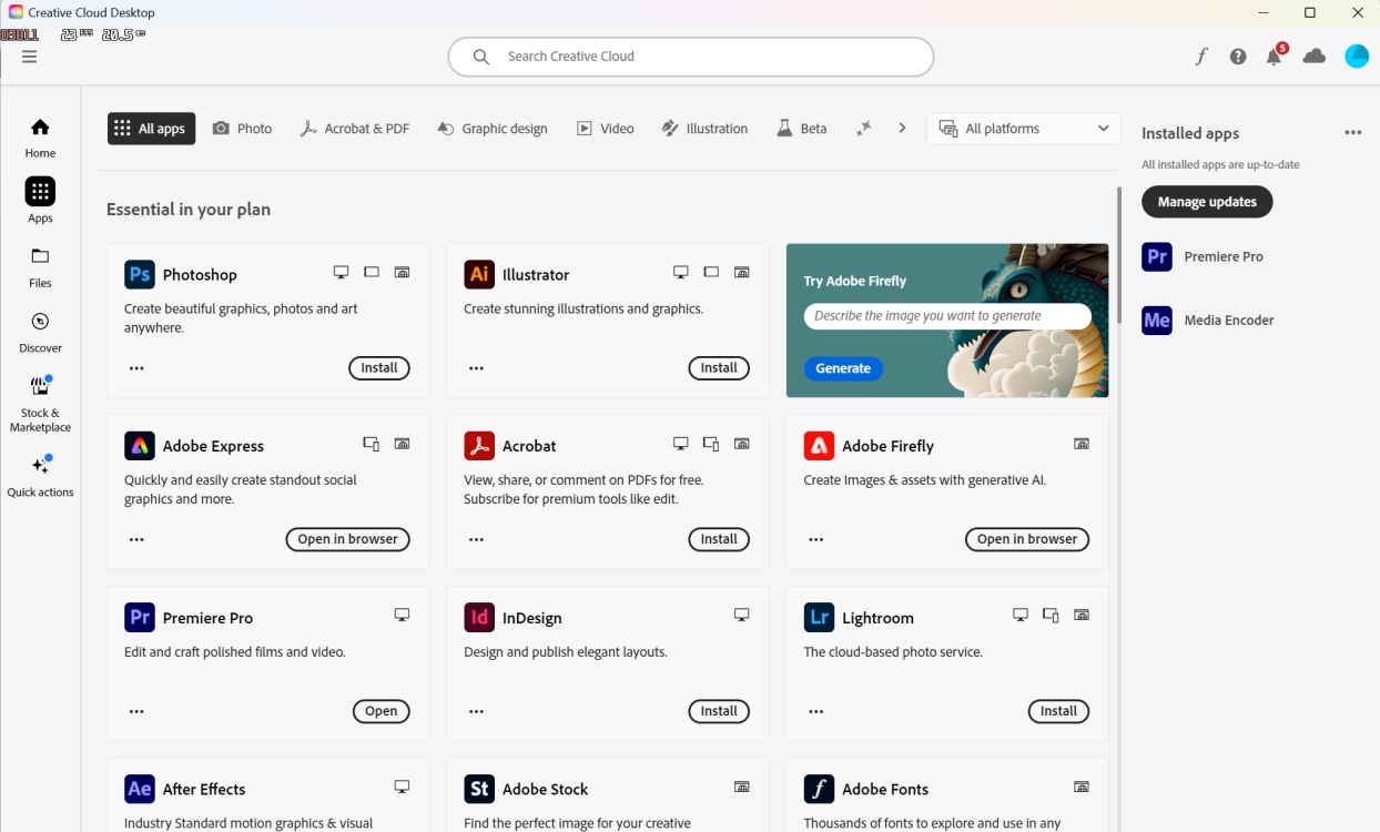 adobe creative cloud