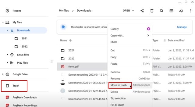 How to Delete Files on a Chromebook (2024 Guide) | Beebom