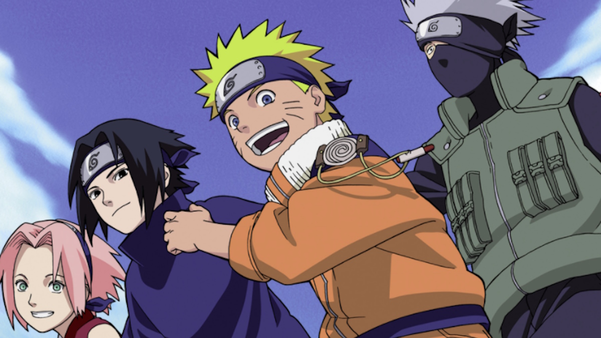 Team 7 in naruto anime