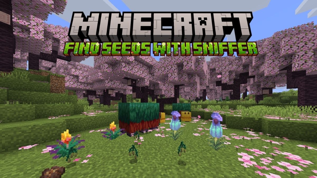 How to Find Seeds with Sniffer in Minecraft