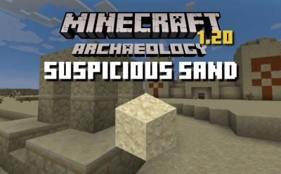 How to Find Suspicious Sand in Minecraft