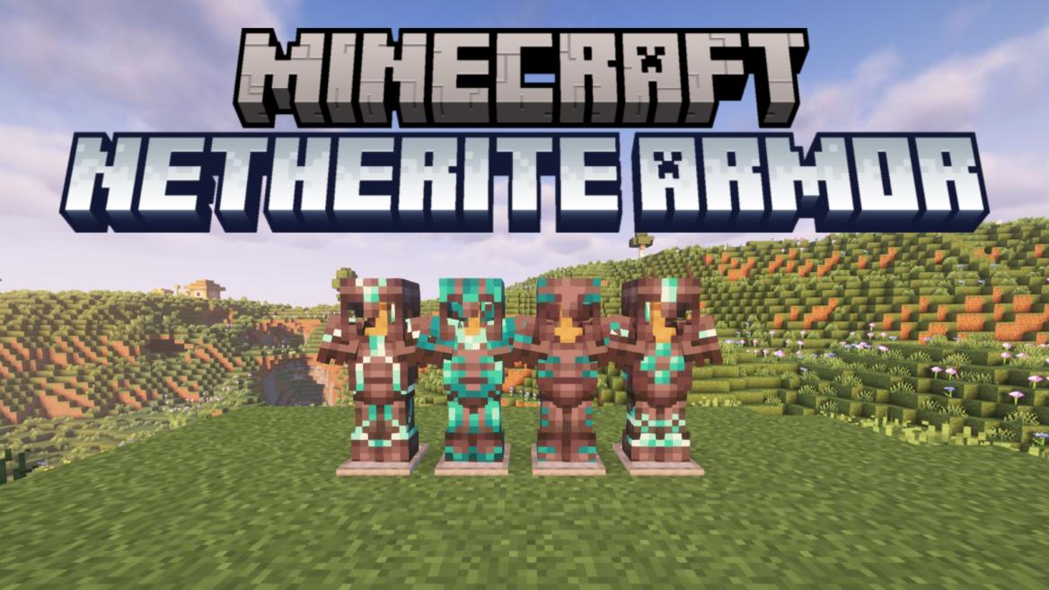 Make Netherite Armor in Minecraft