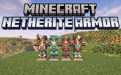 Make Netherite Armor in Minecraft