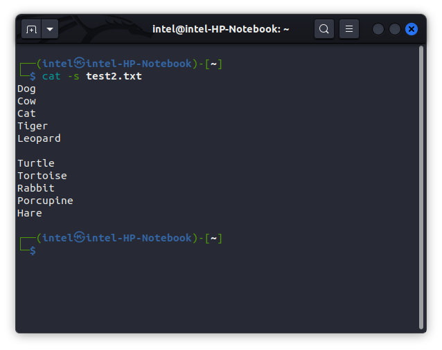 How to Use cat Command in Linux (with Examples) | Beebom