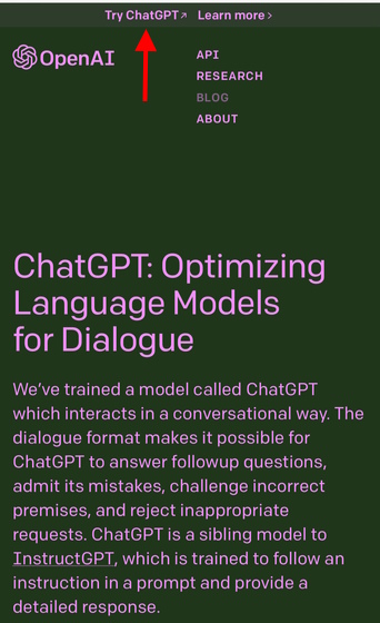 Try ChatGPT