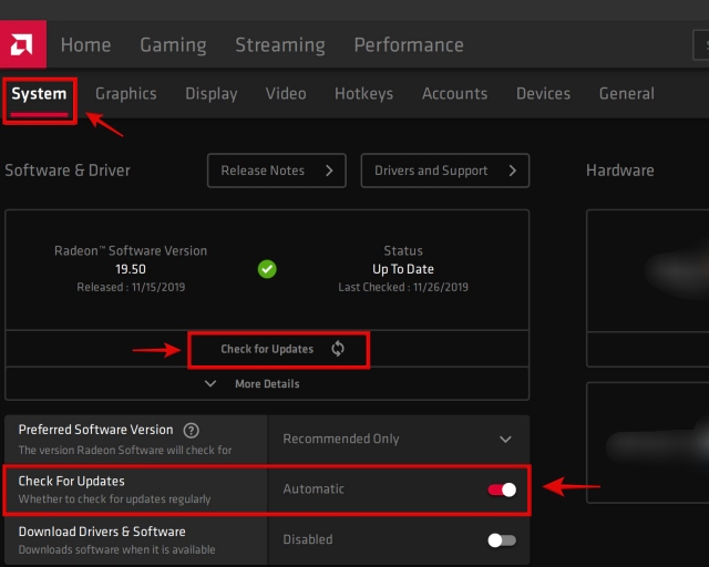 how to automatically update amd gpu driver