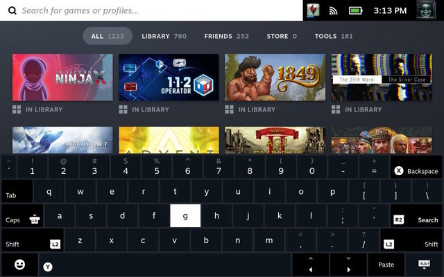 steam store keyboard