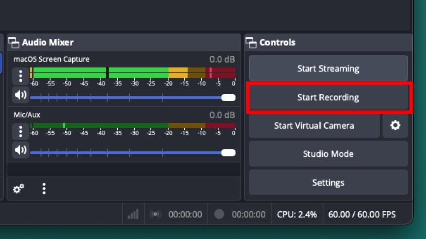 Click-on-the-Start-recording-option-in-OBS-on-Mac