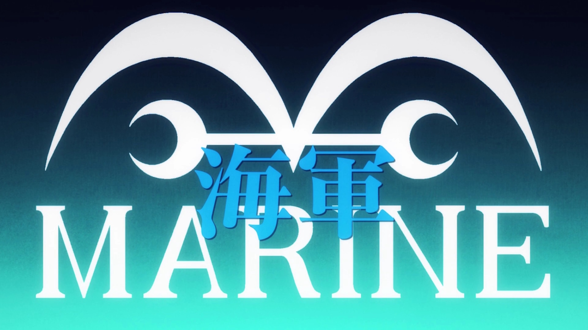 Marines logo in One Piece