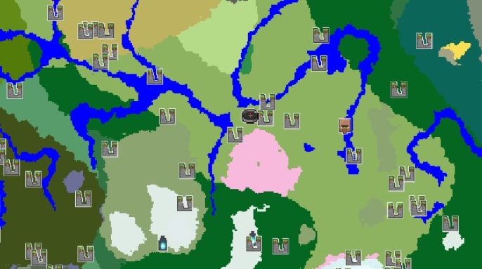Minecraft Canyon with Cherry Grove