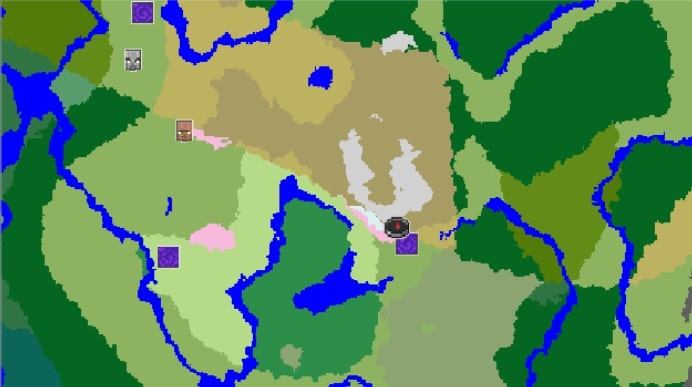 Opposites Attract Cherry Grove biome