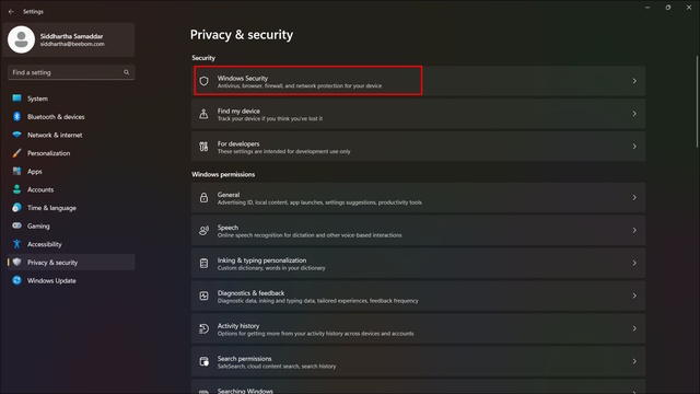 Privacy and Security 