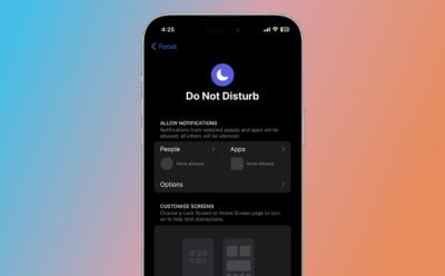 use do not disturb on iPhone