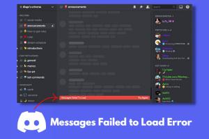 How To Fix the "Messages Failed to Load" Discord Error on Windows