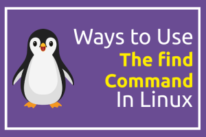 10+ Ways to Use the find Command in Linux