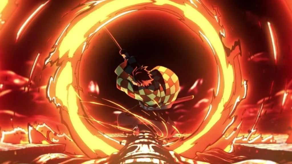 Clear Blue Sky in Demon Slayer