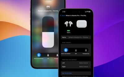 Noise cancelling on AirPods