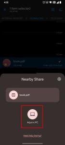 How to Share Files Between Android and Windows Using Nearby Share | Beebom