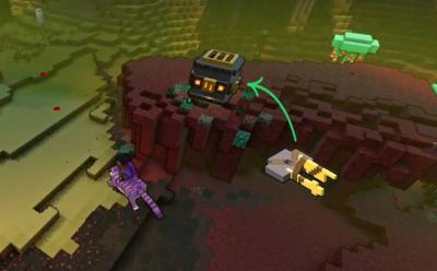 how to find and use piglin keys in minecraft legends
