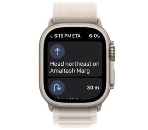 HOW TO USE APPLE MAPS ON APPLE WATCH visual data 6