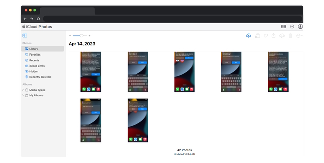 Access iCloud Online
