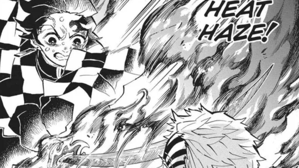 Solar Heat Haze in Demon Slayer