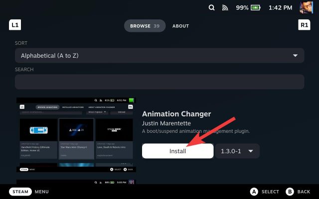 Decky Loader Install Plugin