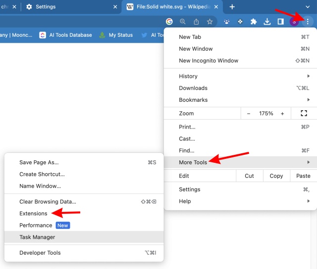 ellipsis more tools chatgpt internal server error