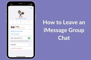 How to Leave an iMessage Group Chat