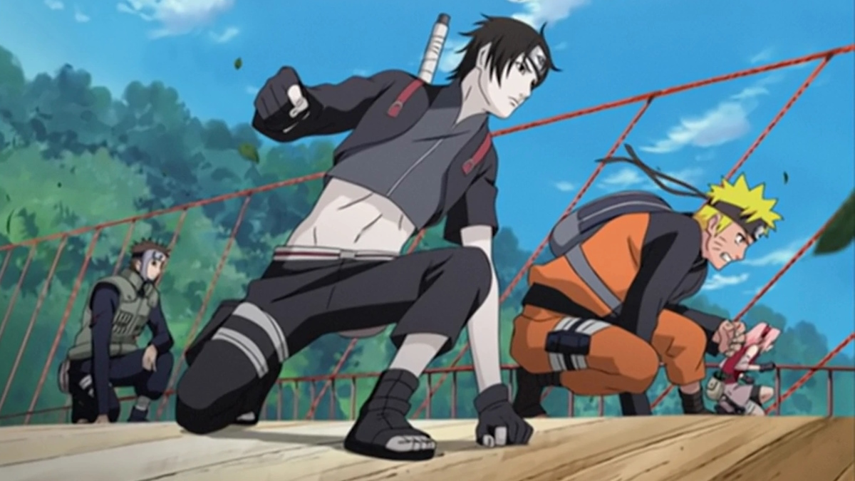 Sai with team 7