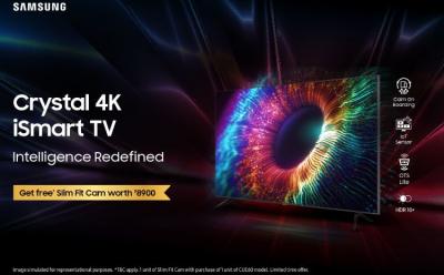 Samsung Crystal 4K iSmart TVs launched