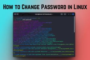 How to Change Password in Linux