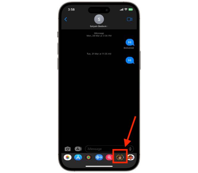 Use Memoji iPhone