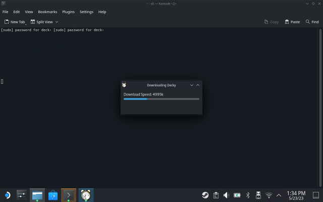 downloading plugin