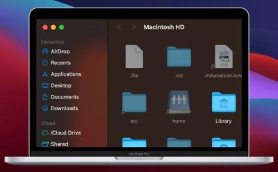 hidden files in macbook