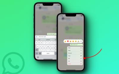 how to edit whatsapp messages