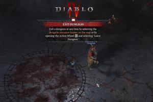 Diablo 4: How to Leave Dungeons (3 Ways)