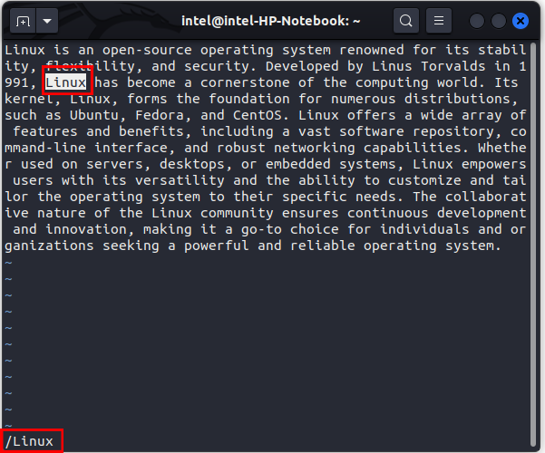 How to search text in vim 3 methods beebom